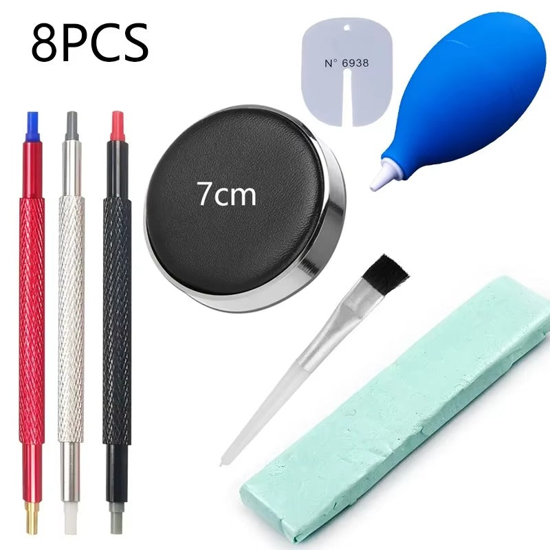 Watch Cleaning & Repair Tool Kit – Air Dust Blower, Brush, Putty & Precision Tools
