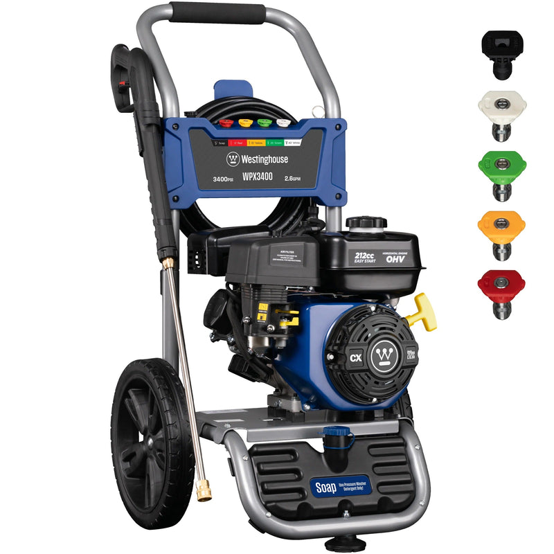 Westinghouse WGen9500DFc Dual Fuel Portable Generator 12500W